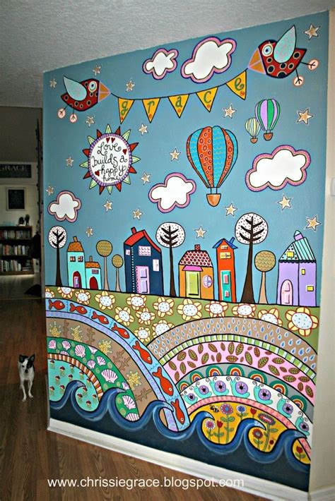 20 Easy Playroom Mural Design Ideas For Kids Trendecora Kids Wall