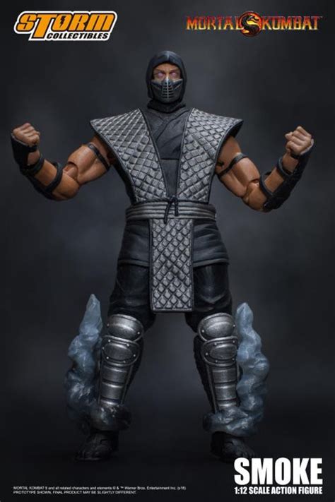 Mortal Kombat Smoke Exclusive 112 Action Figure Storm Collectibles Toywiz