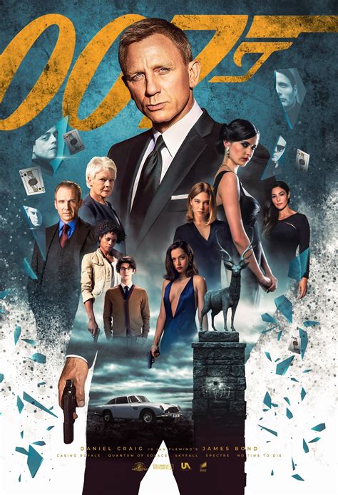 007 The Daniel Craig Legacy Darkdesign Posterspy