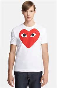 Cat heart eyes cat heart eyes are the sexier version of the simple heart eyes. Comme des Garcons Comme Des Garons Play Heart Face Graphic ...