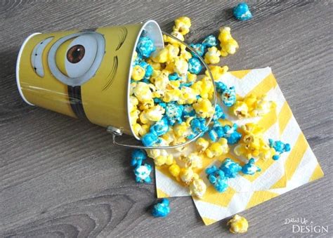 Minions Party Popcorn Recipe Moms And Munchkins