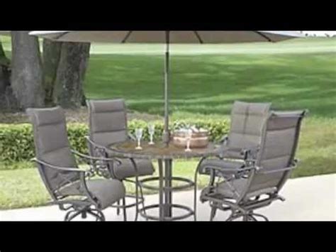 bar height patio furniture youtube