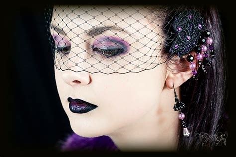 Dark Cabaret Makeup Makeup Artistry Model Jessi Lea K Handmade