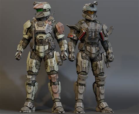 Halo Reach Armor Halo Spartan Armor Halo Armor Sci Fi Armor Suit Of