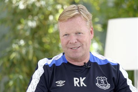 ronald koeman comment  strictly business  everton