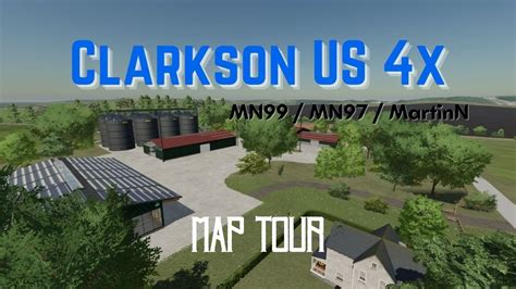Clarkson US 4x Map Tour MN99 MN97 MartinN LockNutz Big