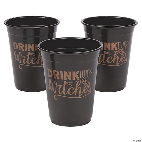 Sassy Witches Plastic Cups Oriental Trading