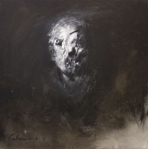 Benjamin Carbonne Visage 457 Scary Paintings Scary Art