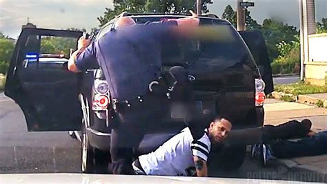Dashcam Captures Cop Kicking Suspect In Head During Arrest Youtube