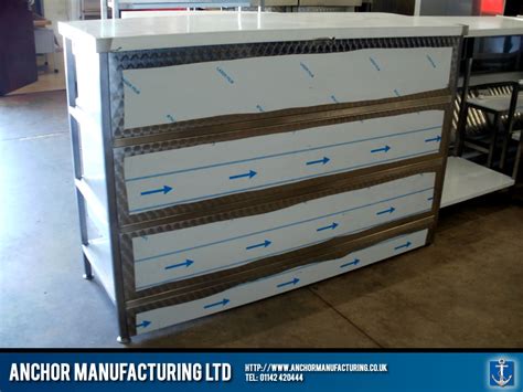 Anchor Manufacturing Ltd Shop Counter In Stainless Steel