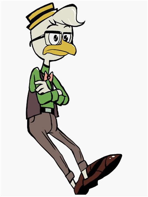 Gyro Gearloose Ducktales 2017 Sticker For Sale By Tiredclemont