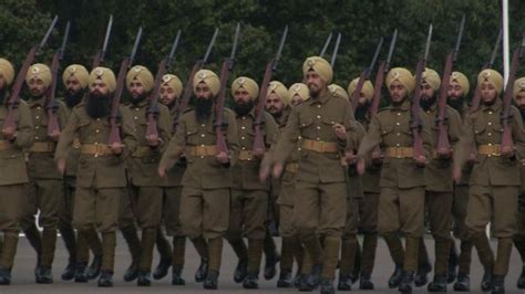 British Army Honours Sikh Role In World War One Bbc News