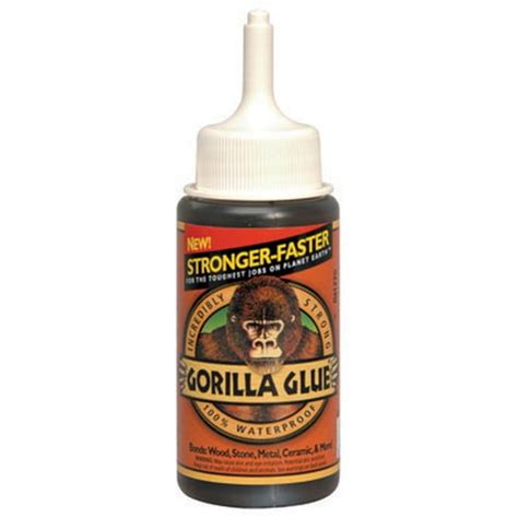 Gorilla Glue 5000408 1 Multipurpose Waterproof Glue 4oz Each