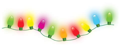 Christmas Lights Transparent Background Clip Art Library