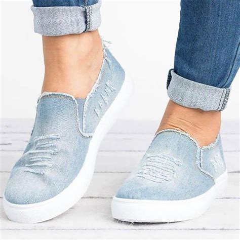 Pin On Denim Loafers