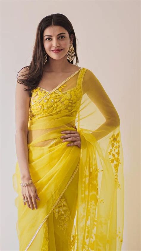Kajal Aggarwal S Glamorous Sarees That Are Perfect For A Diwali Party