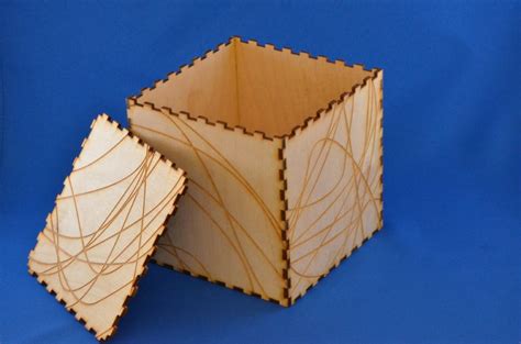 Laser Cut Wood Box Template