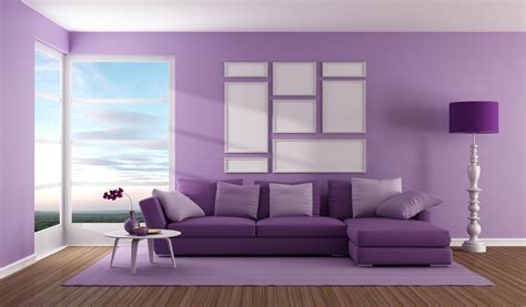 Purple Interior Interior Design 3d Design Digital Hd Wallpaper
