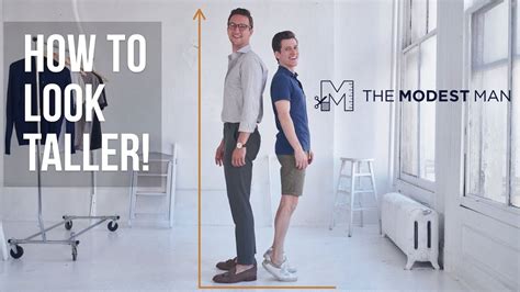 How To Look Taller With The Modest Man Style Tips For Short Guys