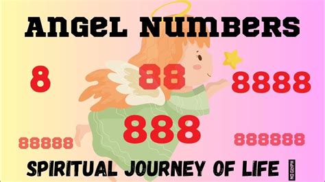 Angel Number 8 To 8888😇 Spiritual Journey Of Life 🦋🥰 Youtube
