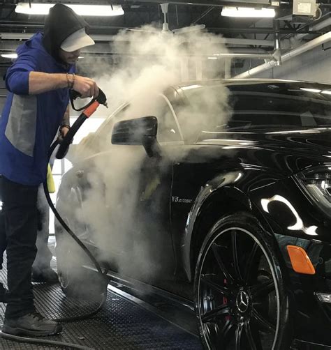 Step By Step Guide Using A Steam Cleaner To Detail Your Cars Exterior