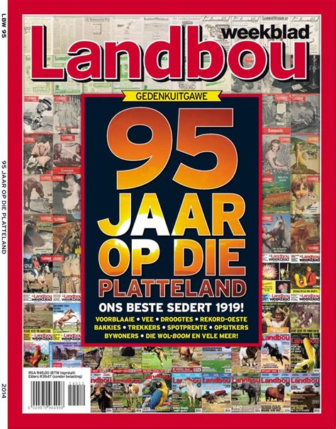 Landbou 95 Jaar Magazine Get Your Digital Subscription