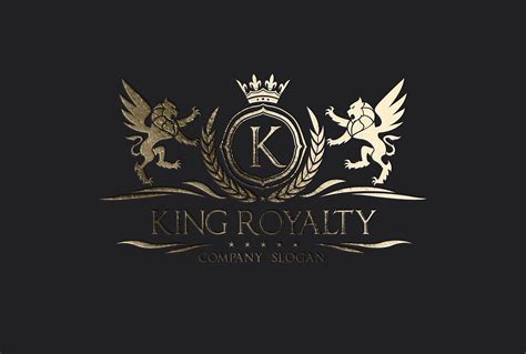 King Royalty Logo Design Free Horse Brand Royalty