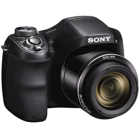 Sony Cyber Shot Dsc H300 Digital Camera Black 16gb Kit Ebay