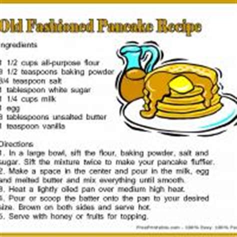 Before cooking the healthy recipes, learn the benefits. Pancake Recipe