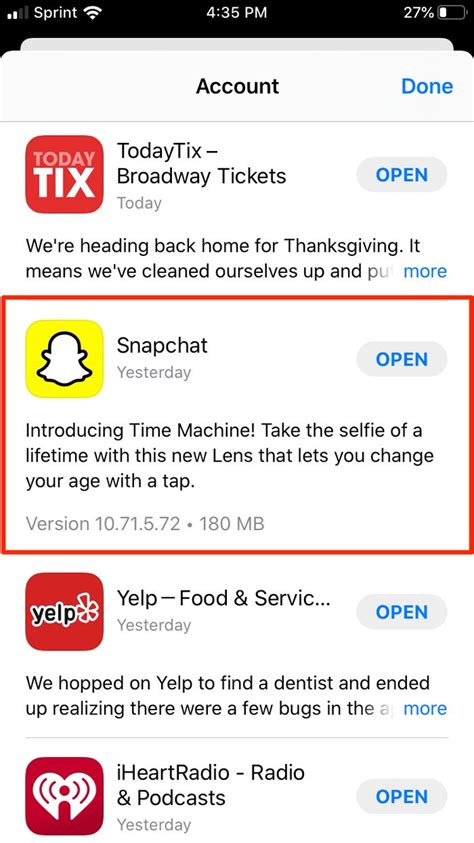 How To Update Snapchat On Iphone Or Ipad In The App Store Easy Steps