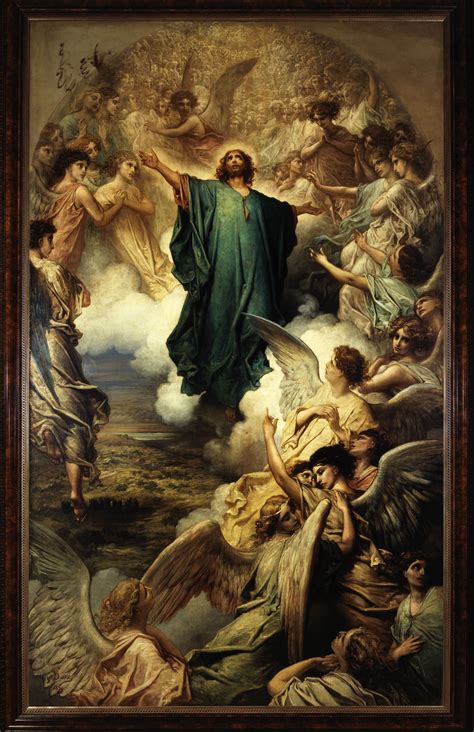 In The Christian Tradition The Ascension Of Christ Concludes Jesus