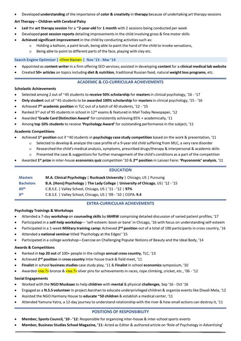 The curriculum vitae, also known as a cv or vita, is a comprehensive statement of your educational background, teaching, and research experience. Scholarship Resume 2020 Guide with Scholarship Examples & Samples