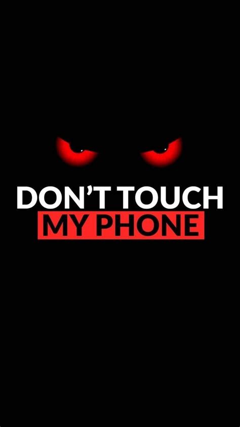 Don T Touch Wallpapers Wallpaper Cave