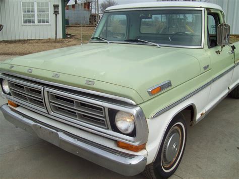 1972 F100 8 Bed V 8 Automatic Power Steering Power Brakes