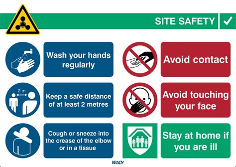 Furthermore, employers would find themselves in serious legal implications in case of accidents. COVID-19: download free safety signs - Engineer News Network