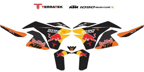 Ktm 1090 R Red Bull Graphics Kit Terratek Moto Parts
