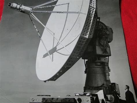 Vintage Nasa Space News Photo Syncom Satellite Communications System