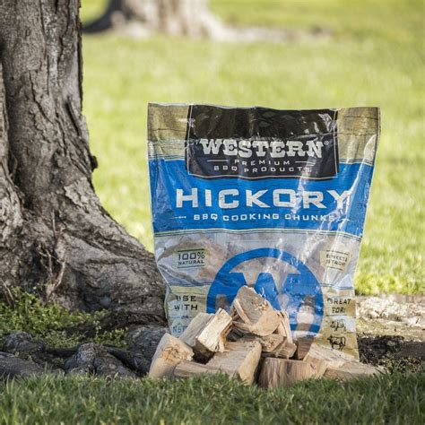 Western Premium Bbq Products Hickory Bbq Cooking Chunks 570 Cu In