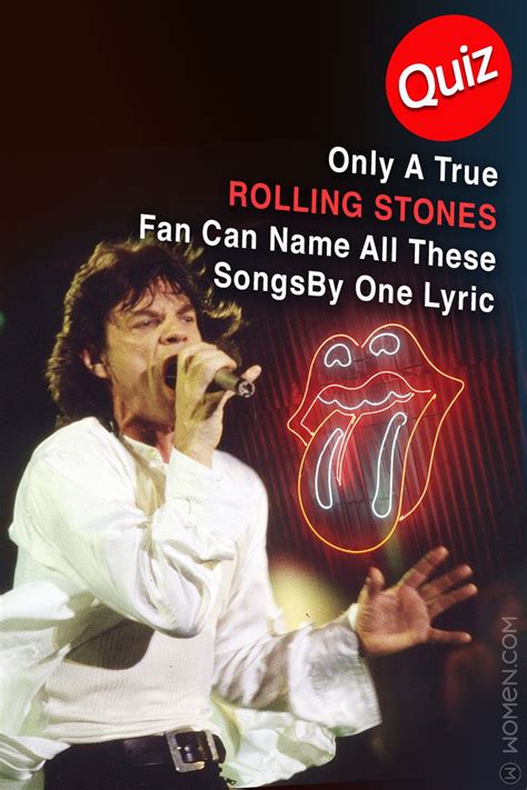 Quiz Only A True Rolling Stones Fan Can Name All These Songs By One