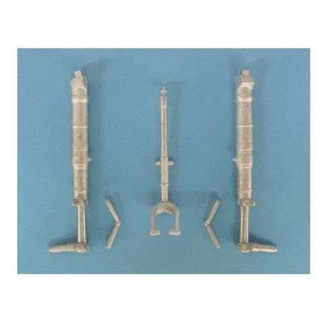 Scale Aircraft Conversion 124 Bf 109 Landing Gear For Trumpeter Kits