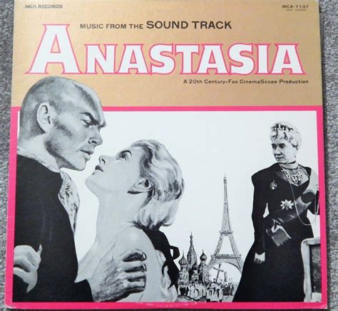 Anastasia 1974 Japan Rs Music Alfred Newman New Soundtrack Vinyl Lp