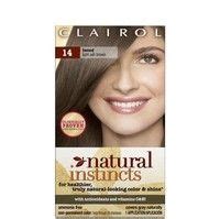 100% gray coverage in just 10 minutes. Clairol NATURAL INSTINCTS Semi Permanent Temporary Wash ...