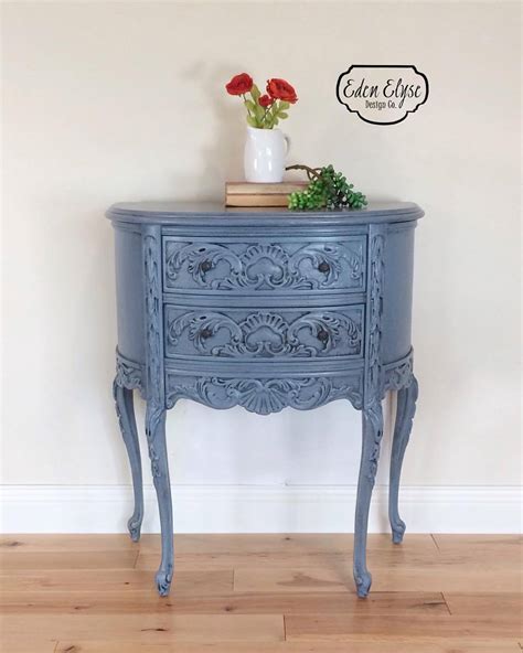 Stillwater Blue Accent Table General Finishes Design Center