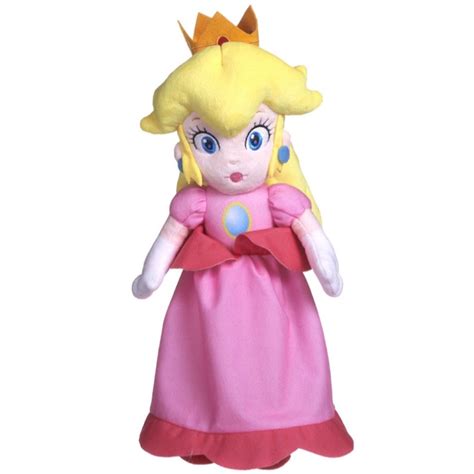 Princess Peach 36cm Super Mario Plushie Nintendo Toy Happy Piranha