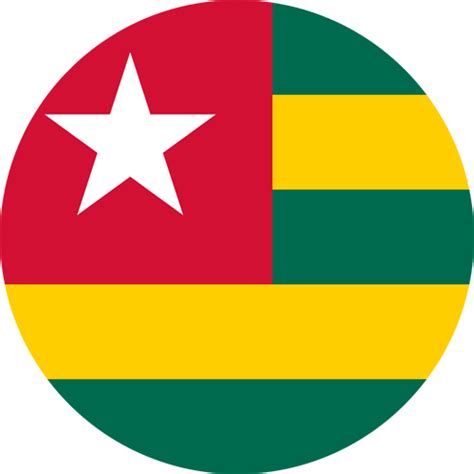 Togo Flag Icon Country Flags