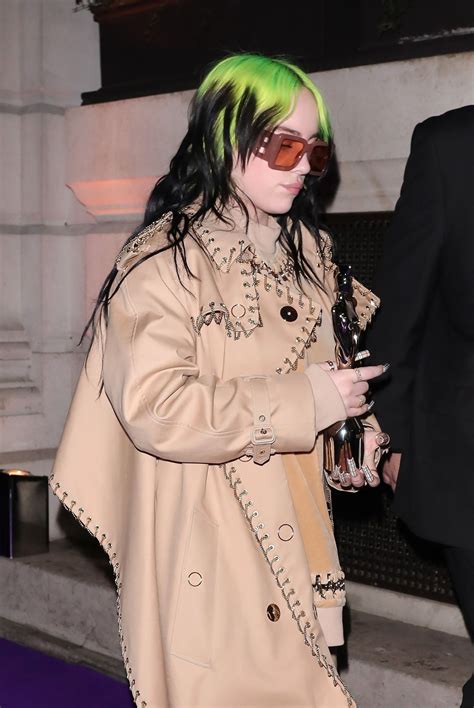 Billie Eilish At Brit Awards After Party In London 02182020 Hawtcelebs
