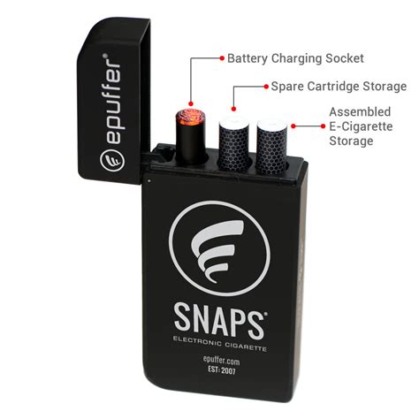 Electronic Cigarette By Epuffer Snaps Rev4 E Pack Starter Kit
