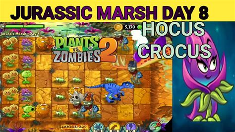 Pvzpvz2plants Vs Zombies 2 Jurassic Marsh Day 82023 Youtube
