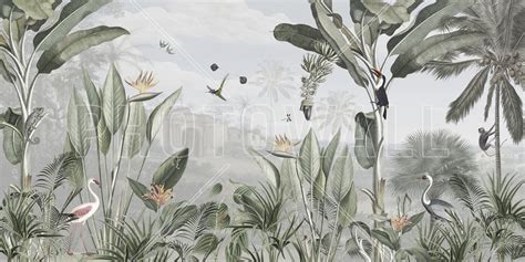 Botanical Beauty Trendy Wall Mural Photowall