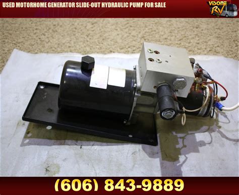 Rv Components Used Motorhome Generator Slide Out Hydraulic Pump For